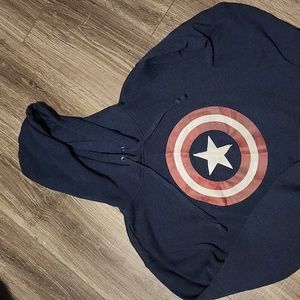 MARVEL Capt America Hoodie Size L